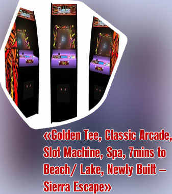 Arcade slot machine